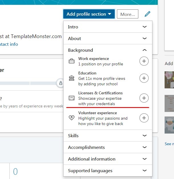 How to Add a Certificate to Your LinkedIn Profile? - Certification Center