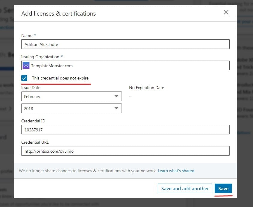 How to Add a Certificate to Your LinkedIn Profile? Certification Center